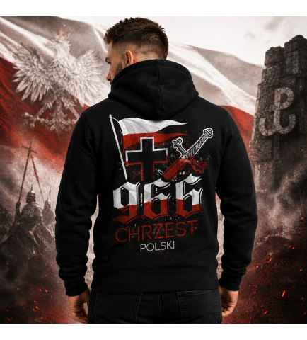 Bluza z kapturem  CHRZEST POLSKI