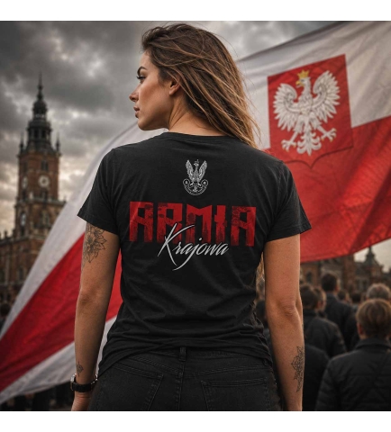 Koszulka damska ARMIA KRAJOWA