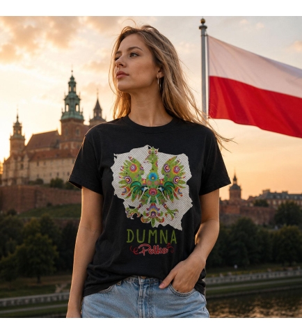 Koszulka damska DUMNA POLKA
