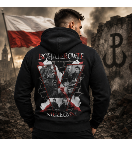 Bluza z kapturem BOHATEROWIE NIEZŁOMNI