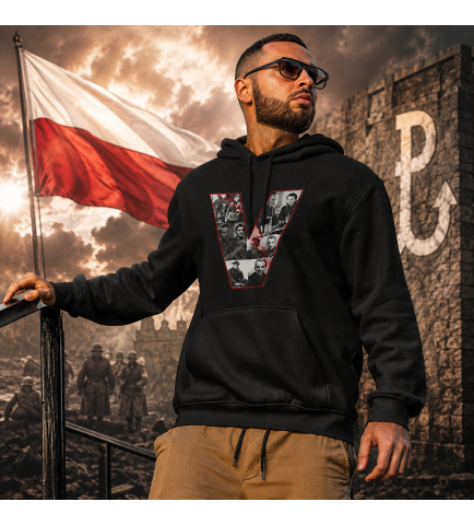 Bluza z kapturem BOHATEROWIE NIEZŁOMNI