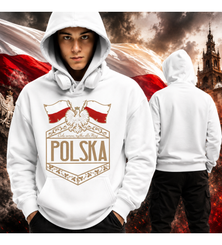 Bluza z kapturem  CAŁE SERCE DLA NIEJ