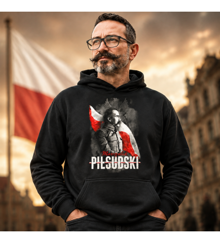 Bluza z kapturem  JÓZEF PIŁSUDSKI
