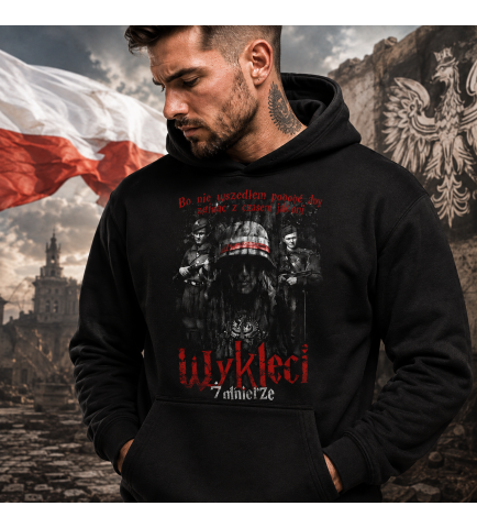Bluza z kapturem WYKLĘCI
