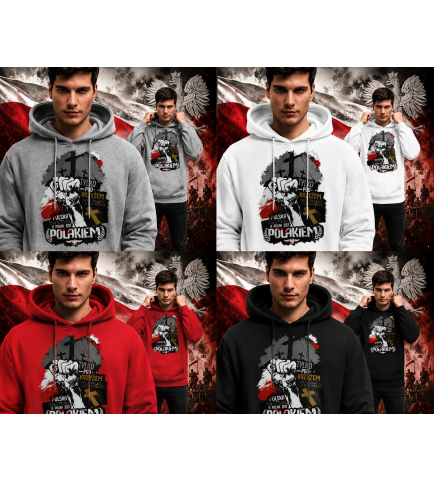 Bluza z kapturem TYLKO POD KRZYŻEM