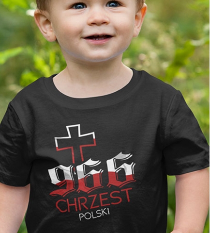 Koszulka dziecięca CHRZEST POLSKI 2