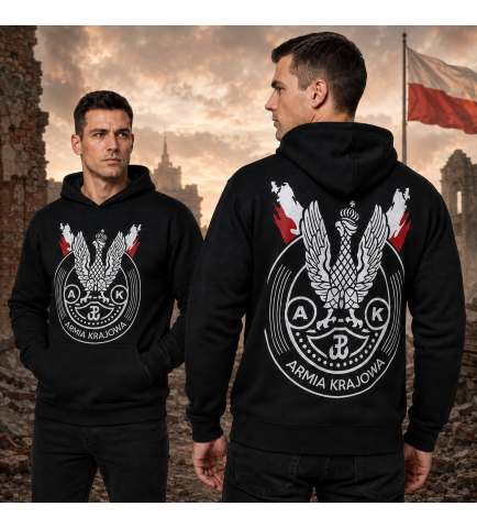 Bluza z kapturem AK PODZIEMIE ZBROJNE