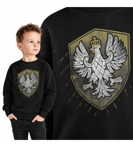 Bluza dziecięca Patriotyczna DEUS HONOR PARTIE