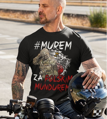 Koszulka MUREM ZA POLSKIM MUNDUREM 4