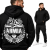 Bluza z kapturem- ARMIA (BIAŁY)