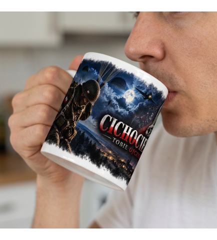 Kubek Patriotyczny Cichociemni Tobie Ojczyzno 330 ml