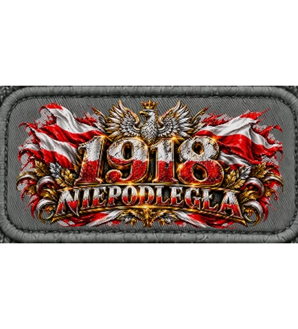 Czapka zimowa PATRIOTYCZNA 1918_NIEPODLEGLA