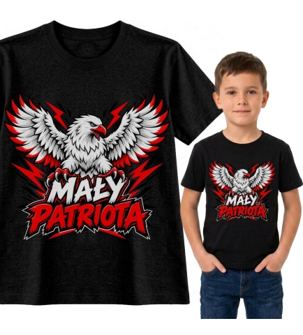 Koszulka dziecięca Mały Patriota,Od Małego z Polską