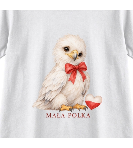Koszulka Dziecięca Mała Polka 2, Mała Patriotka