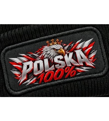 Czapka Zimowa Patriotyczna Polska 100%, Polski Patriota
