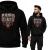 Bluza z kapturem męska patriotyczna Poland Orzeł czarna