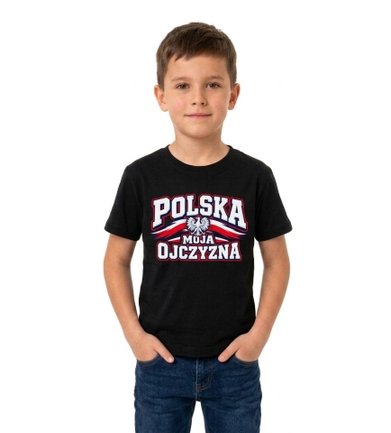 Koszulka dziecięca Polska Moja Ojczyzna,Patriotyzm od Małego