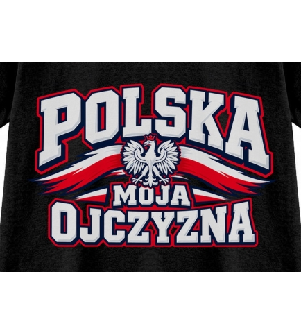 Koszulka dziecięca Polska Moja Ojczyzna,Patriotyzm od Małego