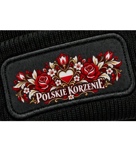 Czapka Zimowa Patriotyczna Polskie Korzenie, Polskie Piękno