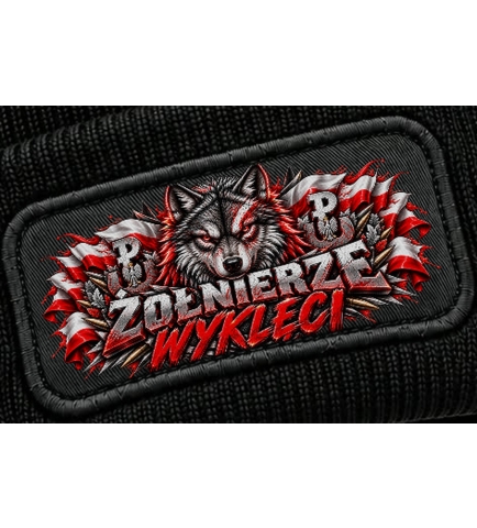 Czapka Zimowa Patriotyczna Żołnierze Wyklęci