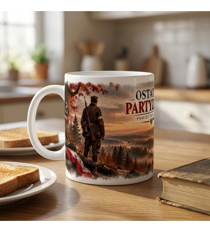 Kubek Patriotyczny Ostatni Partyzanci, Pamięć Nie Gaśnie, biały