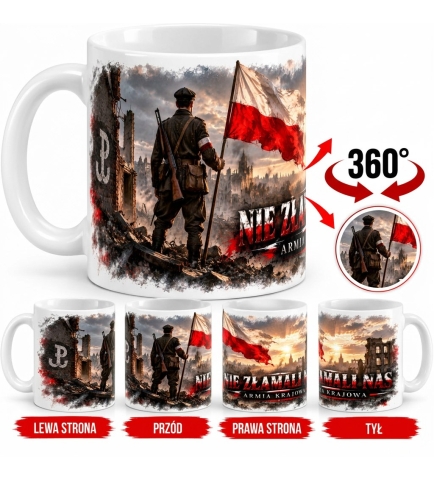 Kubek Patriotyczny Nie Złamali Nas, Armia Krajowa Biały