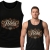 Koszulka Męska Tank Top Patriotyczna Polska Czarna