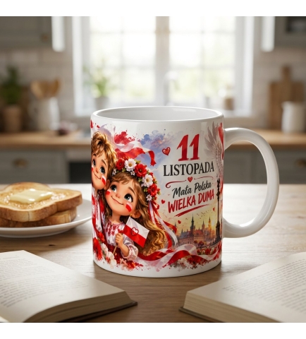Kubek Patriotyczny Mała Polska Wielka Duma 11 Listopada 330 ml