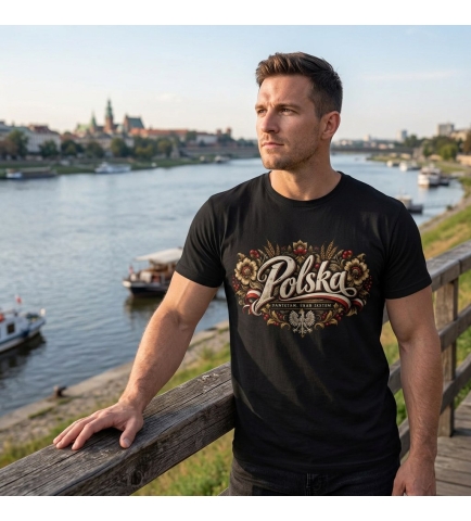 Koszulka MĘSKA PATRIOTYCZNA POLSKA