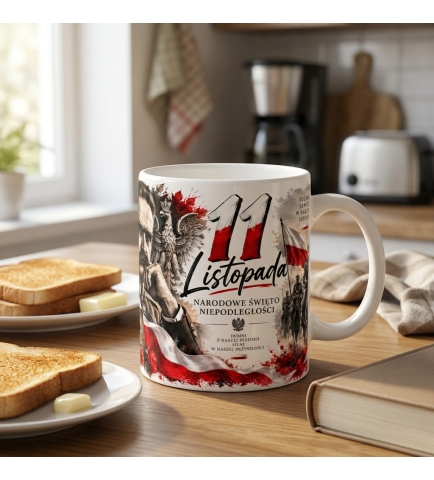 Kubek Patriotyczny Dumni Święto Niepodległości Prezent