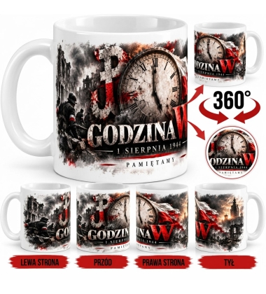 Kubek Patriotyczny Godzina W,1 Sierpnia 1944 Pamiętamy