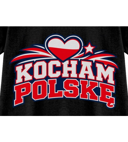 Koszulka dziecięca Kocham Polskę, mały Patriota
