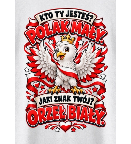 Koszulka dziecięca Kto Ty Jesteś Polak Mały 2, Pokolenie Niepodległej