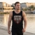 Koszulka Męska Tank Top Bez Rękawów Poland Czarna