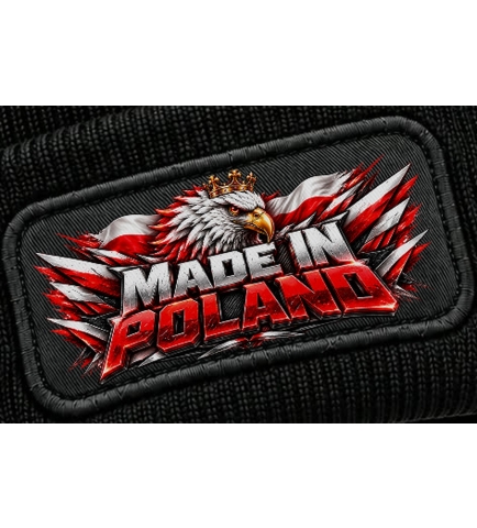 Czapka Zimowa Patriotyczna MADE IN POLAND PL