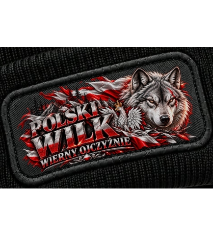 Czapka Zimowa Patriotyczna Polski Wilk, Wierny Ojczyźnie