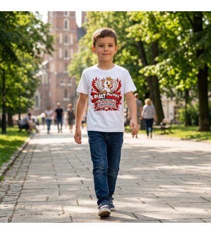 Koszulka dziecięca Biały Orzeł Skrzydła wznosi, 11 Listopad