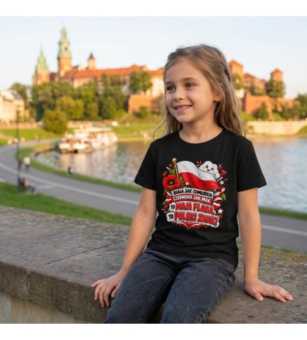 Koszulka dziecięca Biało czerwona chmurka,11 Listopada 1918