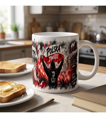 Kubek Patriotyczny Polska Zawsze Święto Niepodległości 330 ml