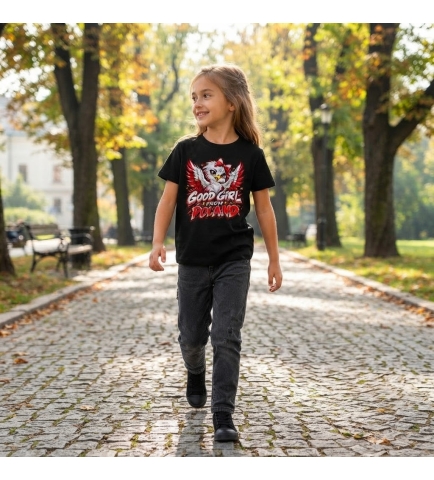 Koszulka dziecięca Girl From Poland,11 Listopada Dla Dziewczynki