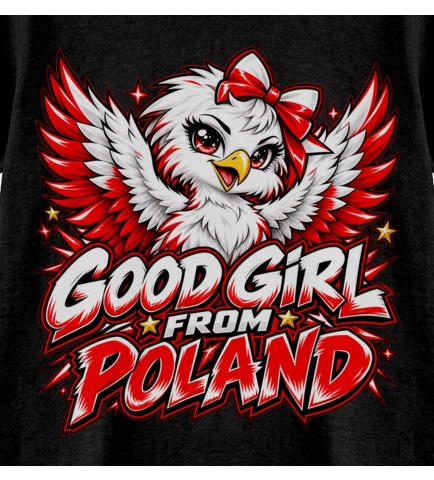 Koszulka dziecięca Girl From Poland,11 Listopada Dla Dziewczynki