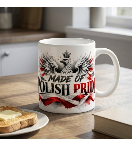Kubek Patriotyczny Polish Pride, Polski Patriota, biały