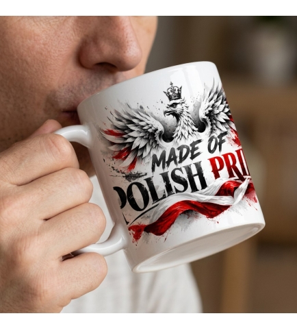 Kubek Patriotyczny Polish Pride, Polski Patriota, biały