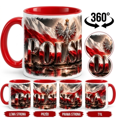 Kubek Patriotyczny Polska, Mój Dom, czerwony