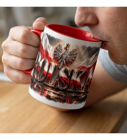 Kubek Patriotyczny Polska, Mój Dom, czerwony