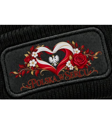 Czapka Zimowa Patriotyczna Polska W Moim Sercu 2