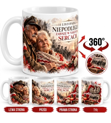 Kubek Patriotyczny Zawsze w Naszych Sercach Święto Niepodległości