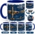 Kubek Patriotyczny Hawker Hurricane Dywizjon 303 Niebieski 330 ml
