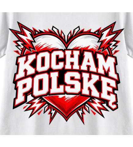 Koszulka dziecięca Kocham Polskę 4, Mali Patrioci