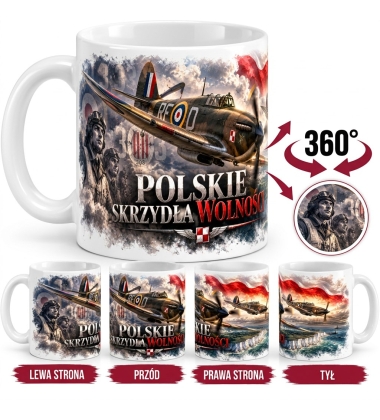 Kubek Patriotyczny 303 Polskie Skrzydła Wolności